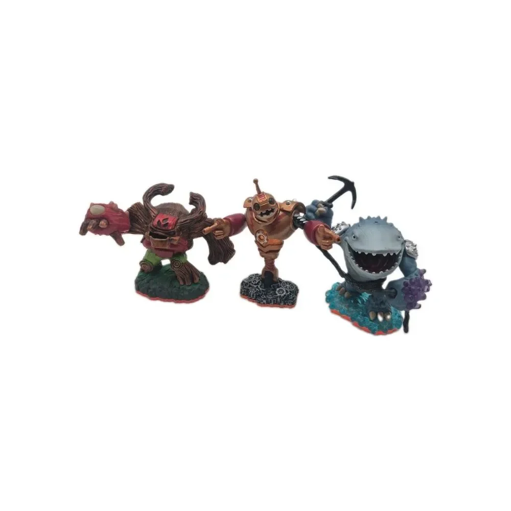 Skylanders Giants Light Up Figures Lot: Thump back, Giants Tree Rex, Bouncer